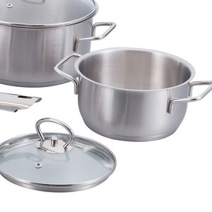 Juego de Ollas y Sartenes de Acero Inoxidable Chefmate de 12 Piezas para Cocina <span class=keywords><strong>India</strong></span> - Product Image 6