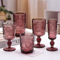 Lot de verres à vin et à champagne colorés, gravés, pour mariage et maison – Vente en gros fabricant, apprécié des utilisateurs