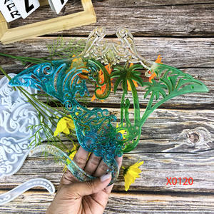 Molde de Resina de Silicona Hecho a Mano Kingnoo, Forma Irregular, 1 Pieza, Estilo DIY, Adornos Decorativos, Herramientas para Pasteles, en Stock, Hebei - Product Image 2