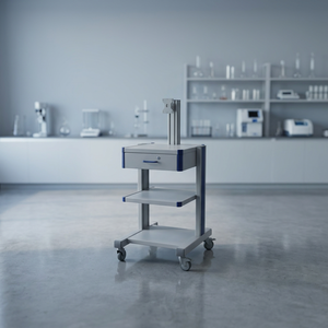 Carrito EMG Básico CLEBER ETA1070 para Uso Hospitalario, Fabricado en Turquía con 1 Año de Garantía y Soporte Técnico en Línea - Product Image 3