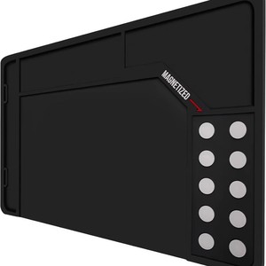 Cleaning Mat With Magnetic Dots Non Slip Oil Resistant <b>Large</b> Size 90x30 For Tool Holder - Product Image 1