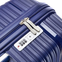 Valise à roulettes unisexe universelle personnalisée 20 "24" 28 "PP Cartoon Travel Set Wheel Spinner Caster TSA Aluminium Vente en gros