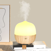 Diffuseur d'arôme d'huile essentielle à ultrasons de mini conception populaire humidificateur d'air d'aromathérapie à lumière LED 7 couleurs changeantes