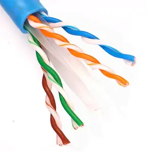 شحن الأكسجين النحاس d'link 305 متر cat6 utp كابل شبكات