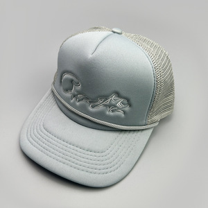 Vente en gros casquette de camionneur parasol unisexe nouvelles lettres brodées maille respirant polyvalent style de mode pour le cyclisme de plage en plein air - Product Image 4