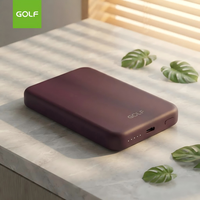 Chargeur de batterie polymère portable mini O EM, aimant LED, vente en gros, charge rapide électronique, PD 20W, 5000mAh, batterie externe sans fil