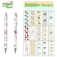Produit Tendance OSMO : Plus de 5000 Designs Personnalisés – Autocollants UV DTF de Petite Taille pour Stylos, Transferts UV pour Décoration Personnalisée de Stylos