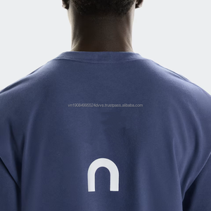 Camiseta Unisex al por Mayor Long-T, 100% Algodón, Suave como una Nube, Informal, de Manga Corta, con Logotipo de Letras - Product Image 5
