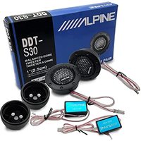 12-24V 180W Super puissance fort stéréo dôme Tweeter aluminium petit klaxon de voiture haut-parleur moteur électrique utilisé condition paire mesure