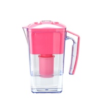 Cruche en plastique manuelle Wellblue pour eau minérale alcaline Filtre à eau pur et sain pour un usage domestique en quelques minutes