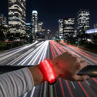Brazalete LED con Luz para Correr, Recargable, 1W, Seis Colores, para Eventos, Regalos y Distribución