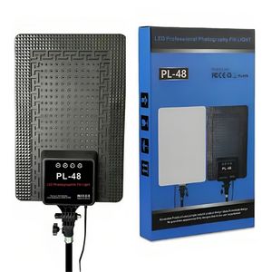 Panneau lumineux LED de 19 pouces pour photographie, vidéo, studio, <span class=keywords><strong>film</strong></span>, diffusion en direct, salon de beauté, maquillage, vidéo, vlog, réunion en ligne, lampe plate - Product Image 1