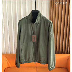 Chaqueta de Hombre de Punto Reversible, Estilo Clásico, Resistente al Viento, Deportiva, Casual, Versátil, 2 en 1, para Viajes Diarios - Product Image 1