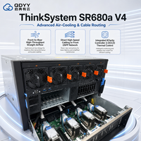 Serveur GPU ThinkSystem SR680a V4 8U, double processeur Intel Xeon 6, HGX B300 NVL8 8-GPU, serveur d'apprentissage IA d'entreprise GenAI