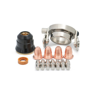 S45 Swirl Rings PE0106 Difusor de gas Material de cobre Herramientas de corte por plasma para corte de soldadura y suministros de soldadura - Product Image 5