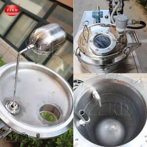 Évaporateur d'hexane usagé, solution de recyclage de l'éthanol, machine de récupération de solvants avec moteur, acier inoxydable, système de récupération à 95% - Product Image 5