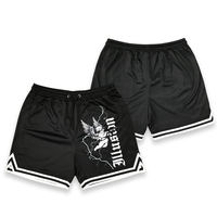 Short de basket-ball vierge, vente en gros, Sublimation personnalisée, transfert thermique