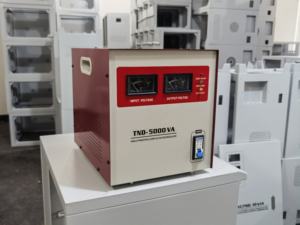 マシンTnd5000va/5kva 90v 110v 220v 250vAc自動電源電圧レギュレータースタビライザー - Product Image 4