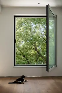 Thermally Efficient Customized Aluminium Tilt And Turn Passive House Windows