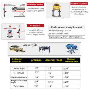 חם מוכר ce 3d גלגל יישור מכונה מכונת עדכון חינם ארבעה גלגלים גלגל לסדנת צמיגים - Product Image 2