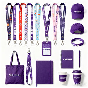 สายคล้องคอโพลีเอสเตอร์รักษ์โลก พิมพ์ลายสกรีน ดีไซน์น่ารัก พร้อมคลิปโลหะสำหรับใส่บัตรประจำตัว พวงกุญแจ สำหรับครู ท่องเที่ยว - Product Image 2