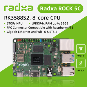 ROCK 5C RK3588S2 ROCK 5C Lite RK3582 SBC ออคตา/เฮกซาคอร์ คอมพิวเตอร์บอร์ดเดี่ยวแบบฝังตัว Radxa - Product Image 5