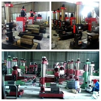 Machine à percer radiale de petite taille JIUCHENG Z3032 avec engrenage et pompe, diamètre de perçage maximal de 120 mm, 3 kW, 220 V/380 V, garantie d'un an