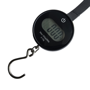 Fabrik Großhandel <span class=keywords><strong>30kg</strong></span> Tragbare elektronische Hänge gepäck waage Angel waage mit Metall haken - Product Image 1