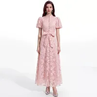 Robes décontractées en gros, rose, abricot, bleu, plusieurs tailles, fournisseur OEM ODM