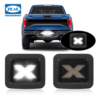 Feux de plaque d'immatriculation LED de style X pour Ford F-150 Raptor 2015-2024 FL3Z13550A, ensemble spécifique au véhicule, lot de 2 pièces