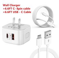 Adaptateur PD 20w Usb Type c Charge rapide EU US UK Plug Cargadores Para Celular Wall Charger