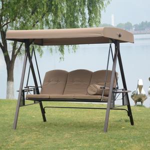 3 posti dolce giardino pensile sedia mobili popolare baldacchino progettato per il tempo libero all'aperto <span class=keywords><strong>altalena</strong></span> - Product Image 2