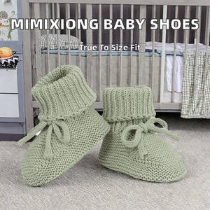 Nuovi Arrivi: <span class=keywords><strong>Scarpine</strong></span> in Cotone Lavorato <span class=keywords><strong>a</strong></span> <span class=keywords><strong>Maglia</strong></span> per Neonati con Simpatici Motivi, Calzini Carini per Neonati - Product Image 3