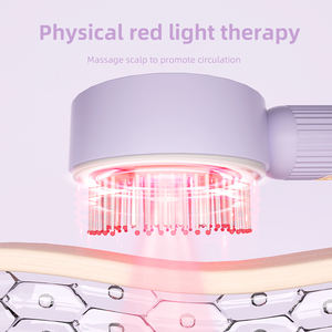 El mejor peine eléctrico para el crecimiento del cabello para uso doméstico con luz roja, tratamiento anticaída, incluye masajeador de cabeza - Product Image 4