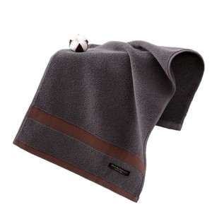 Pure Cotton Men's Towels Solid Color Absorbent Skin Friendly Home Use Vacuum Packed - Product Image 3