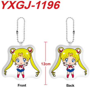 Porte-clés en peluche marin mignon de dessin animé, pendentif de <span class=keywords><strong>sac</strong></span> à <span class=keywords><strong>main</strong></span> tendance, anti-perte, vente en gros, marchandise anime - Product Image 2