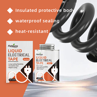 Ruban isolant liquide Fishleano, imperméable, ignifuge, adhésif pour la réparation et l'étanchéité des circuits électriques