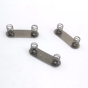 High Precision Touch <strong>Button</strong> <strong>Spring</strong> Customize Wire Shaped Bending <strong>Springs</strong> OEM AA/AAA Battery Contact <strong>Spring</strong> - Product Image 5