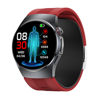 Reloj Inteligente S201 para Hombre y Mujer, Pantalla AMOLED de 1.56 Pulgadas, Asistente de Voz Inteligente, Bomba de Aire, ECG, Monitoreo del Sueño