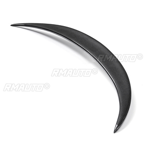 สปอยเลอร์หลังคาร์บอนไฟเบอร์แท้ P/M4/PSM F10 F18 สำหรับติดตั้งท้ายรถยนต์ BMW F10 F18 M5 ซีรีส์ 5 ปี 2011-2017 - Product Image 4
