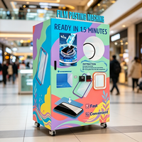 Máquina Expendedora Automática de Protectores de Pantalla para Teléfonos Móviles, Ahorra Trabajo en el Terminal del Aeropuerto