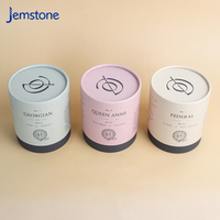 Boîte cylindrique en carton rond pour emballage cadeau de vêtements de qualité supérieure, en matériau écologique, impression personnalisée