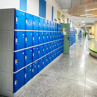Fabricant de casiers scolaires en plastique de haute qualité en gros de l'usine ABS