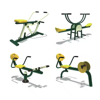MUTONG - Equipo de Gimnasio Multifuncional de Acero de Alta Calidad para Exteriores, Certificado por la CE, Galvanizado y Duradero, para Parques Públicos - Popular y Económico