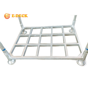 重型热镀锌物料搬运钢制仓库储物钢板堆叠架 - Product Image 4