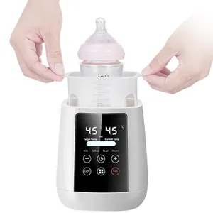 Fast Heating Chauffe Biberon 7-in-1 Multifunctional Portable Electric Breast Milk Warmer Travel Baby Bottle Warmer