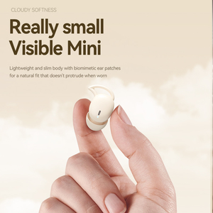 Auricolari TWS M73 con Gommini in Silicone per il Sonno, Indossabili Invisibilmente, Miniaturizzati, con Display LED della Batteria e Qualità Audio Hi-Fi - Product Image 2