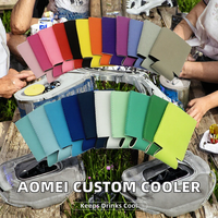 AOMEI Fashion Isotherme en Néoprène pour Bouteilles et Canettes – Design Mince – Idéal Mariages