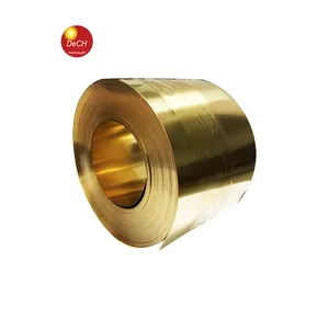0.15mm To 2.2mm Thick C2680 Brass Copper Coil Brass Strip Foil Coil