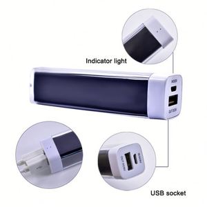 พาวเวอร์แบงค์พกพาขนาดเล็กแบบมินิ USB สำหรับโปรโมชั่น รูปทรงลิปสติก พร้อมโลโก้ - Product Image 5